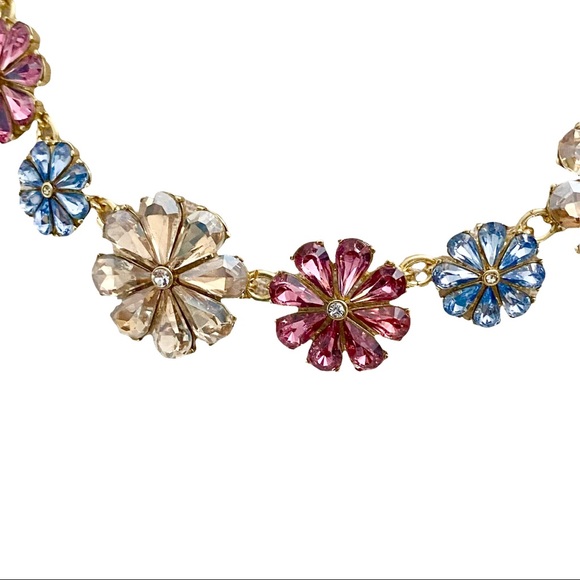 J. Crew Necklace 18”-20” Floral Statement - Picture 5 of 12